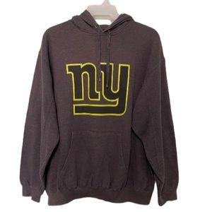 NFL NY Giants hoodie size XXL good condition neon NY insignia